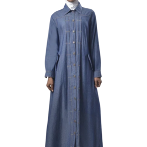 East Essence - Modest Denim Jacket Style Jilbab