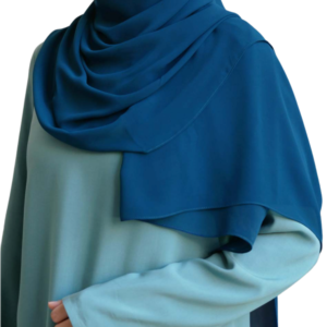 Shukr - Blue Georgette Hijab